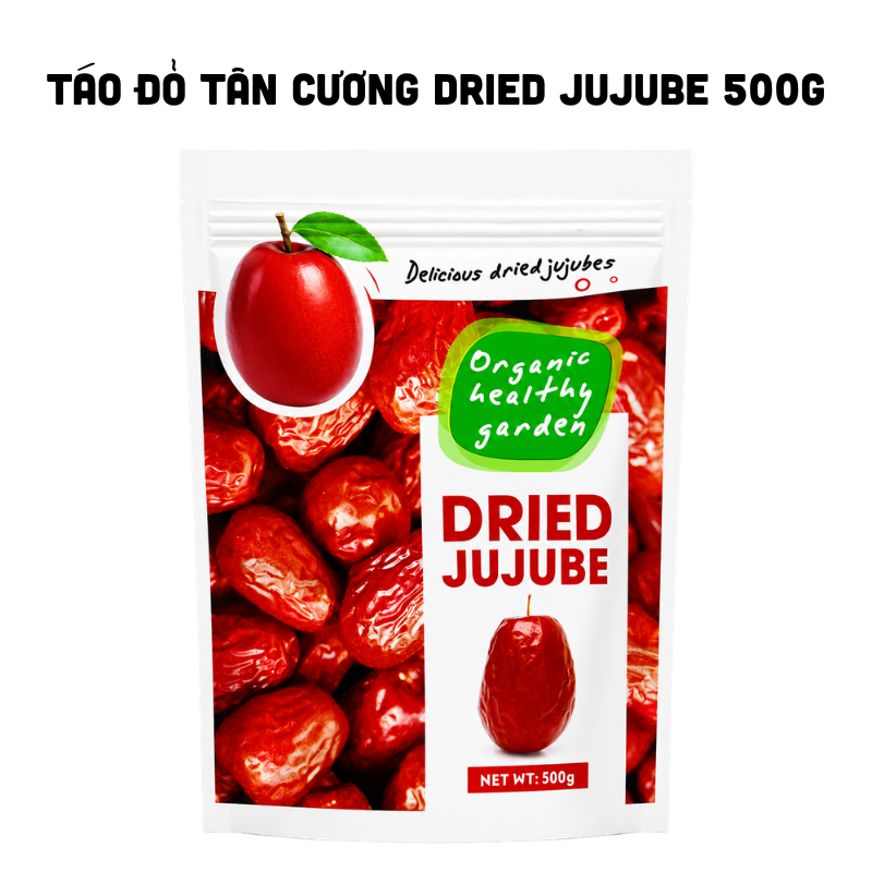 Táo Đỏ Tân Cương Dried Jujube 500g