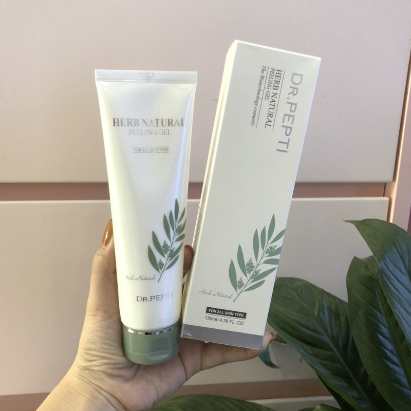 Tẩy da chết Dr.Pepti Herb Natural Peeling Gel 130ml