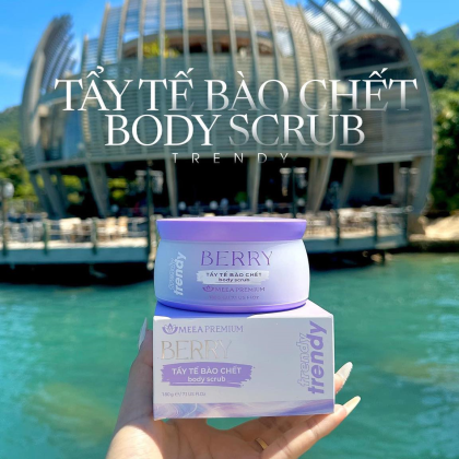 Tẩy Tế Bào Chết Body Scrub Berry Meea Premium 180g