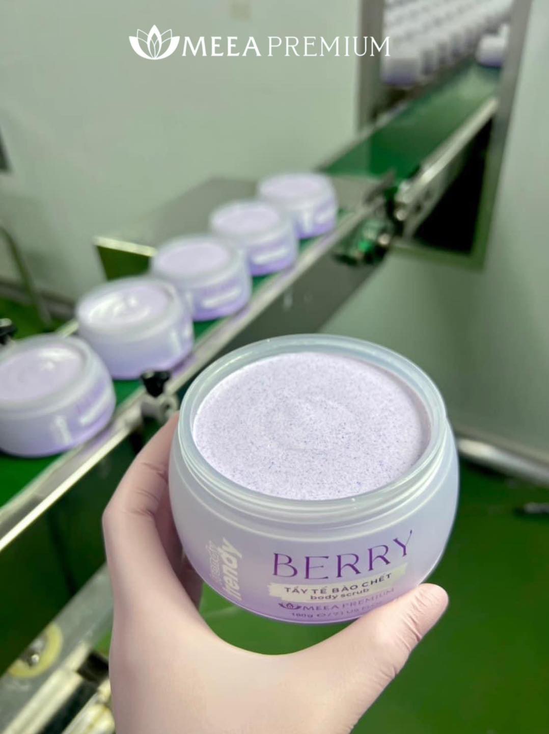 Tẩy Tế Bào Chết Body Scrub Berry Meea Premium 180g