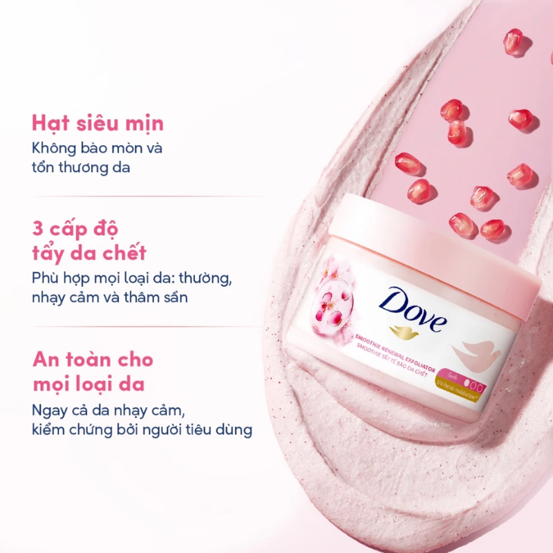 Tẩy Tế Bào Chết Body Dove
