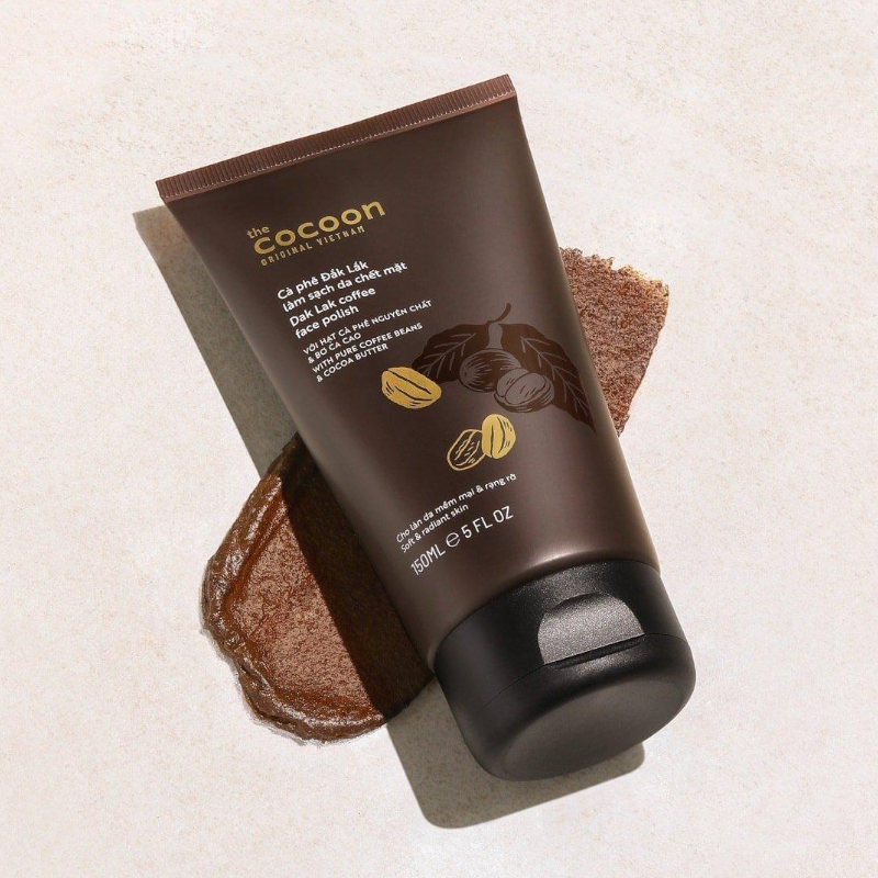 Tẩy Tế Bào Chết Da Mặt Cà Phê Đắk Lắk Cocoon 150ml