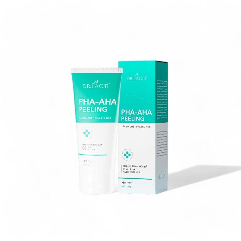 Khám phá Tẩy Tế Bào Chết Mặt Dr Lacir PHA-AHA Peeling Dịu Nhẹ Cho Da 120g thuộc nhóm dr lacir