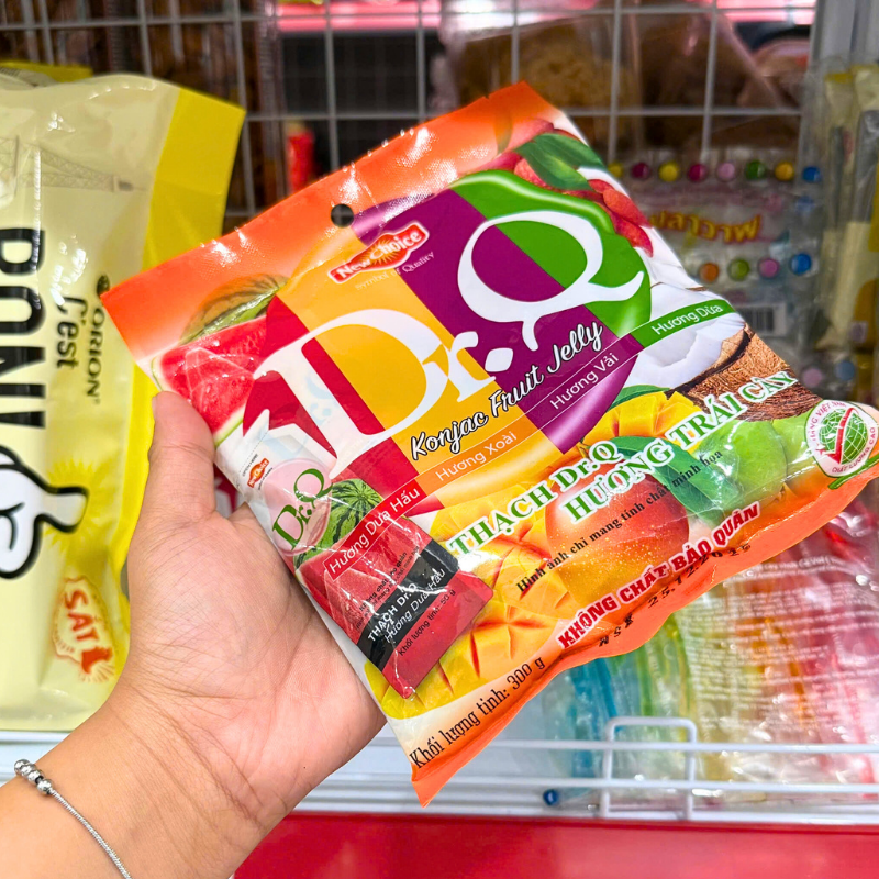 Thạch rau câu Dr.Q hương trái cây New Choice 300g