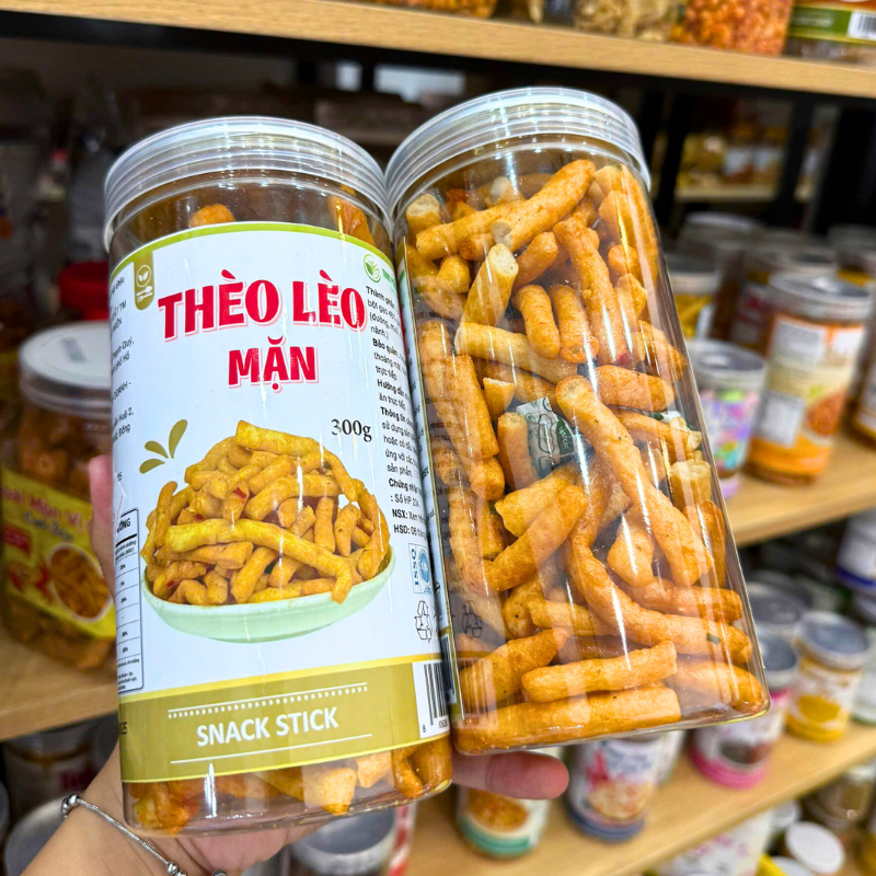 Thèo Lèo Mặn 300g Thơm Ngon – Hộp PET
