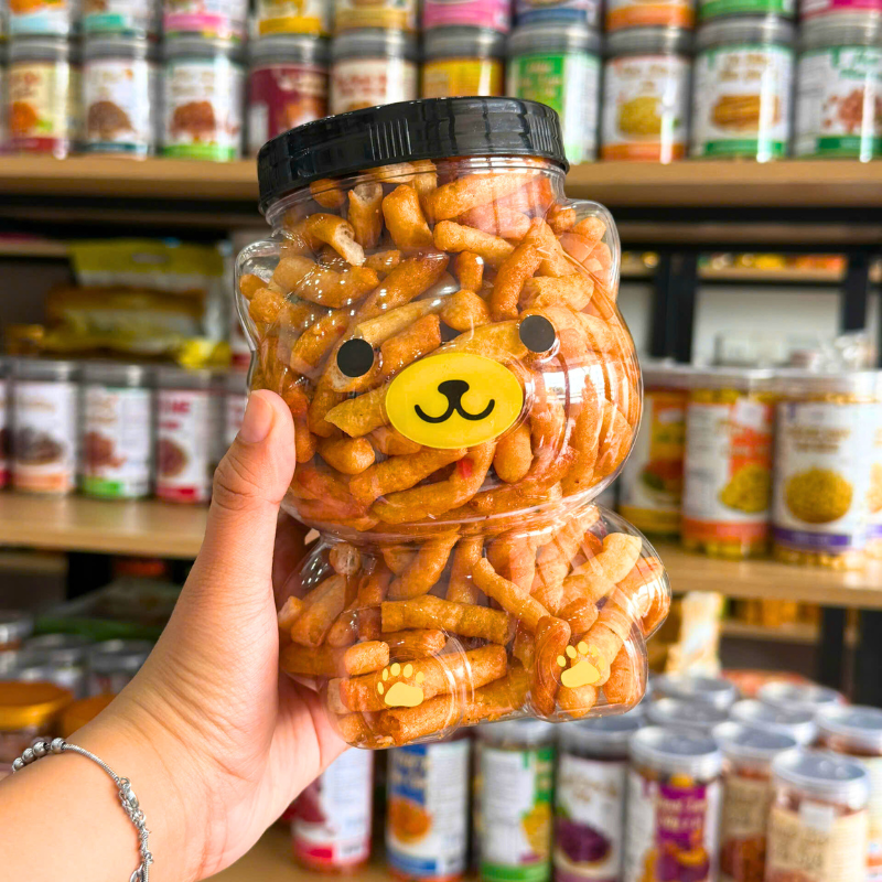 Thèo Lèo Mặn 400g Hộp Gấu Lớn