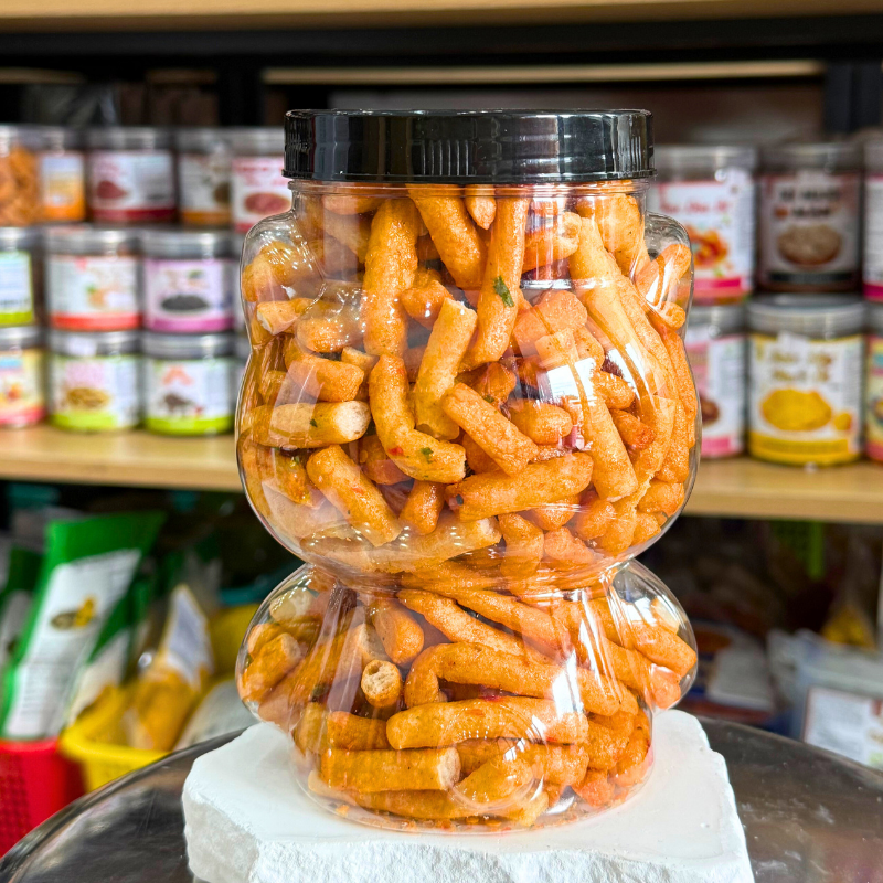 Snack dạng que đựng đầy trong hũ 400g
