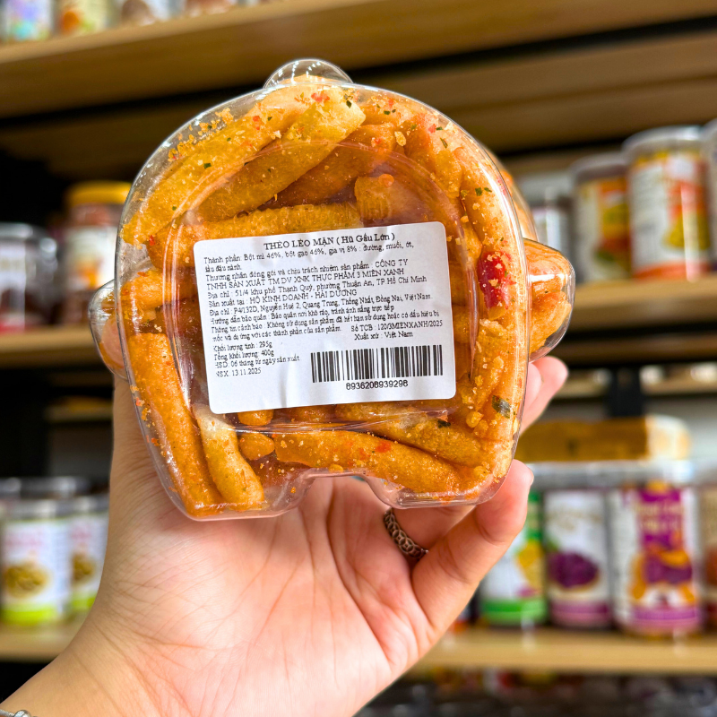 Thèo Lèo Mặn 400g Hộp Gấu Lớn