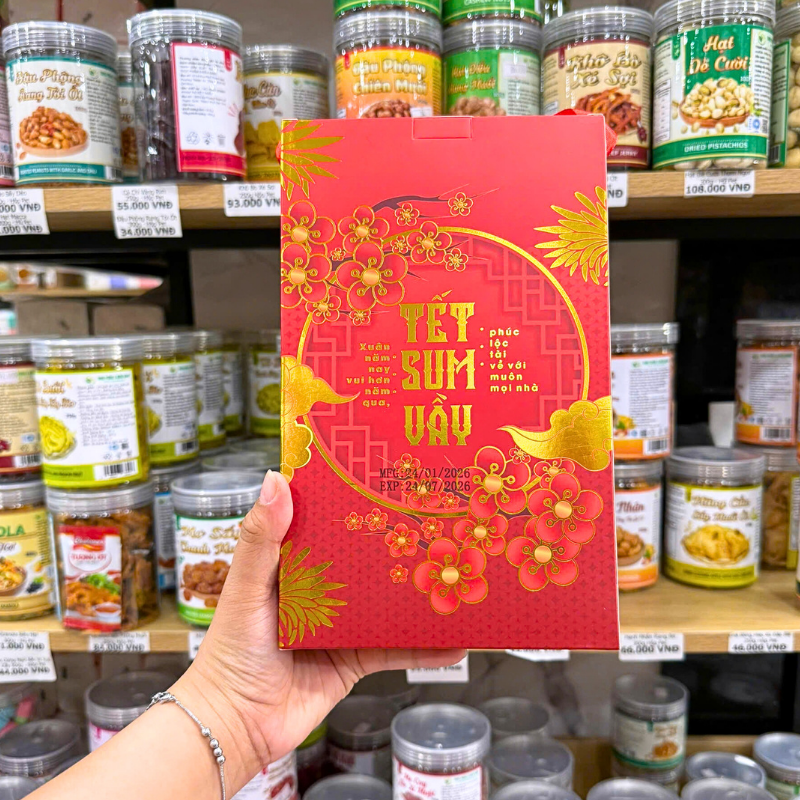 Thịt Khô Tắc Cay Tứ Vị Premium New Year Gift 500g