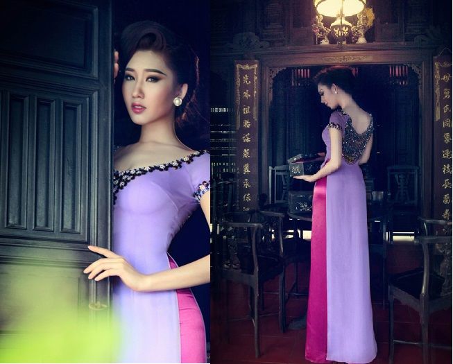Áo dài cách tân cổ thuyền, cổ tàu, cổ yếm, cổ tròn, cổ tim,… tạo cho người mặc cảm giác thoải mái và dễ chịu hơn.