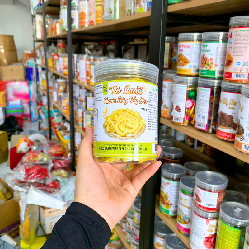 Thơm Sấy Muối Ớt Thơm Ngon 300g (Hộp)