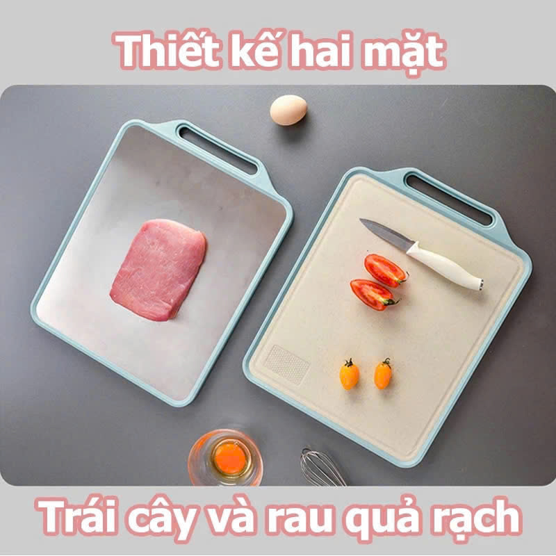 Hai mặt thớt được thể hiện rõ trong ảnh