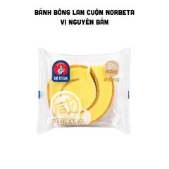 1 Bánh Bông Lan Cuộn NORBETA Vị Nguyên Bản