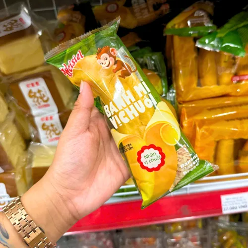 1 Bánh Mì Weisiel Trái Chuối - Bánh Mì Vị Chuối
