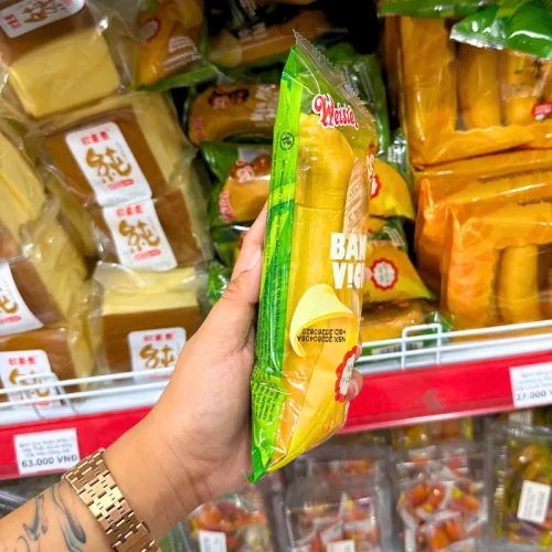 1 Bánh Mì Weisiel Trái Chuối - Bánh Mì Vị Chuối