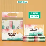 1 Bịch 10 Gói Khăn Ướt Mini Ban Mai Topgia