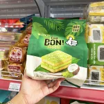 1 Bịch Bánh Ăn Sáng C'est BON Phủ Mochi Cốm Dừa 137,5g - Bịch 5 Cái
