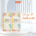 1 Bịch Giấy Vệ Sinh Rút Đáy Topgia Đa Sắc