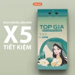 1 Bịch Khăn Mặt Khô Sắc Việt Topgia Hình Cô Gái