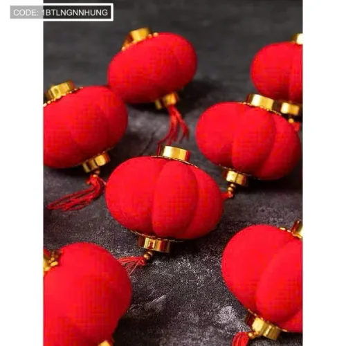 1 Bịt LỒNG ĐÈN NHUNG - Bịch 16 Trái 08