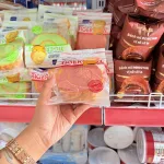 1 Cái Bánh Bông Lan Cuộn Da Hổ ZHUOGUAN 4 Màu (Vàng, Hồng, Nâu, Xanh)