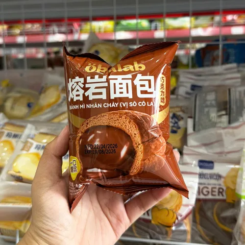 1 Cái Bánh Mì Nhân Chảy Obalab Vị Socola