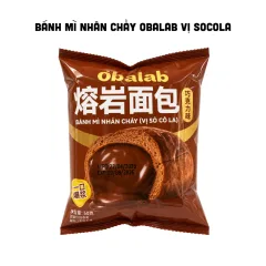 1 Cái Bánh Mì Nhân Chảy Obalab Vị Socola