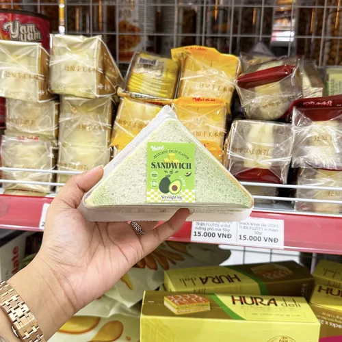 1 Cái Bánh Sandwich Weisiel Tam Giác Vị Bơ