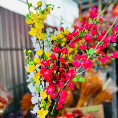 1 Cành Hoa Đào Cổ - Mẫu Ngắn