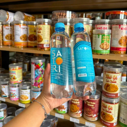 3 Chai Nước Suối Satori (500ml/ Chai)