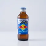 1 Chai Nước Tăng Lực Bò Húc REDBULL Chai Thủy Tinh Nắp Xanh