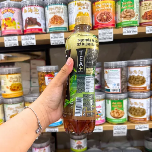 1 Chai Trà Ô Lông Tea + Plus Vị Truyền Thống 450ml