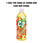 1 Chai Trà Xanh C2 Hương Đào Chai Nhỏ 225ml