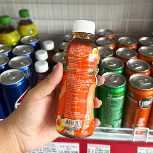 1 Chai Trà Xanh C2 Hương Đào Chai Nhỏ 225ml