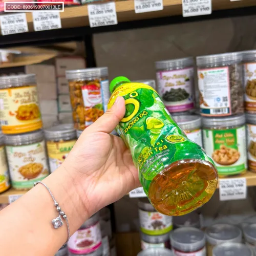 3 Chai Trà Xanh Không Độ Number 1 - Trà Xanh Vị Chanh Thiên Nhiên Không Độ (455ml/Chai)