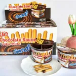 1 Hộp Bánh Que Chấm Sốt Socola - Bánh Coco Chocolate Hongya