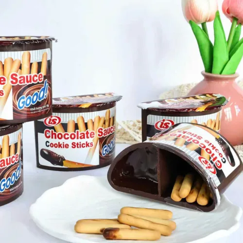 1 Hộp Bánh Que Chấm Sốt Socola - Bánh Coco Chocolate Hongya