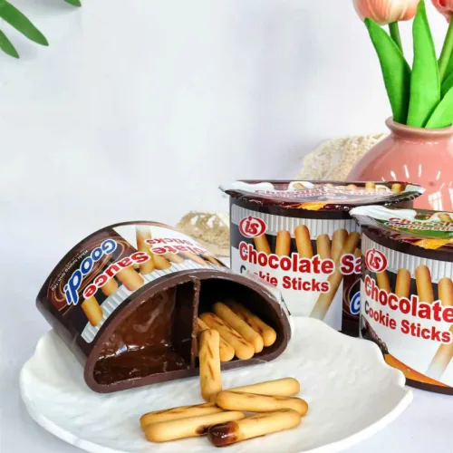 1 Hộp Bánh Que Chấm Sốt Socola - Bánh Coco Chocolate Hongya