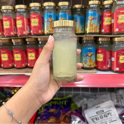 1 Hủ Yến Chưng Đường Phèn Vị Vani Cho Bé Kids Grow FitNest 35% 150ml - Nước Yến