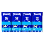1 Lốc 4 Hộp Sữa Tươi Tiệt Trùng VINAMILK Ít Đường 110ml/Hộp