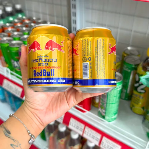 1 Lon Nước Tăng Lực Red Bull Việt Nam - Nước Ngọt Bò Cụng (250ml/Lon)