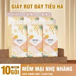 1 Thùng 10 Bịch Giấy Vệ Sinh Rút Đáy Topgia Tiểu Hạ