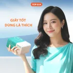 1 Thùng 16 Gói Giấy Ăn Topgia 3 Màu