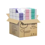 1 Thùng 30 Gói Khăn Giấy Ăn 3 Màu Top Gia Loại Nhỏ