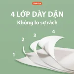 1 Thùng 4 Bịch Giấy Rút Đáy Topgia Sắc Việt