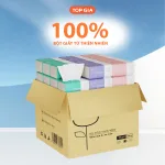 1 Thùng 36 Gói Giấy Ăn Topgia 3 Màu