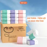 1 Thùng 36 Gói Giấy Ăn Topgia 3 Màu