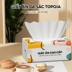 1 Thùng 40 Gói Khăn Giấy Ăn Sắc Màu Top Gia Loại Nhỏ