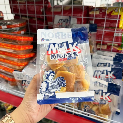 1 Thùng Bánh Mì Viên NORBETA Vị Trứng Sữa