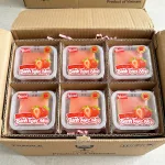 1 Thùng Bánh Tuyết Nếp Weisiel Vị Sữa Dâu - Thùng 2,5kg